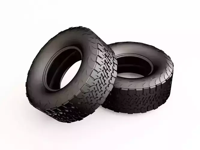Tire 04 3D model