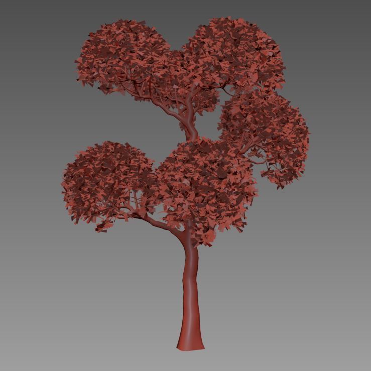 tree 119-3 3D model_2