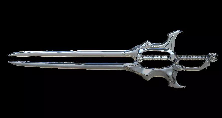 dark crystal dual glave 3D model