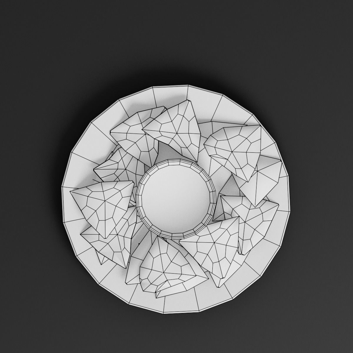  Tortilla Chips G33 Low-poly 3D model_12