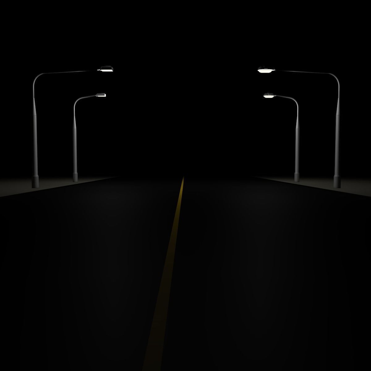 Street Lights 3D model_14