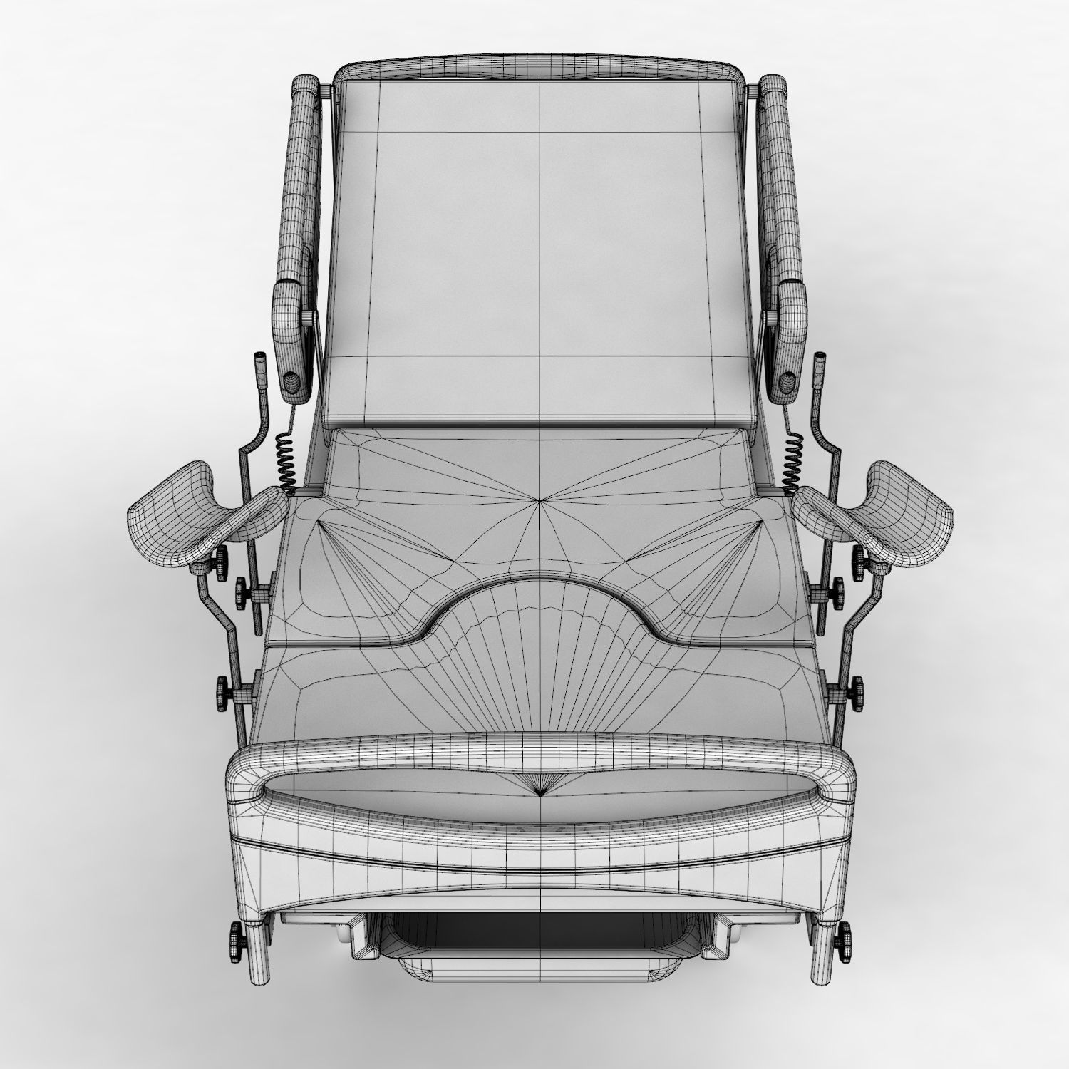 Delivery Bed 3D model_6