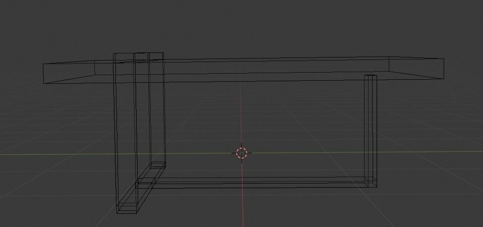 Marble Coffee Table Low-poly 3D model_21