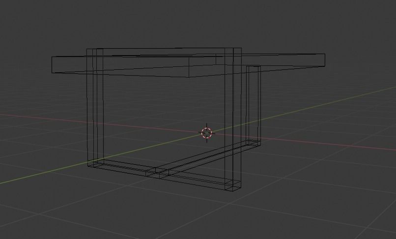 Marble Coffee Table Low-poly 3D model_22