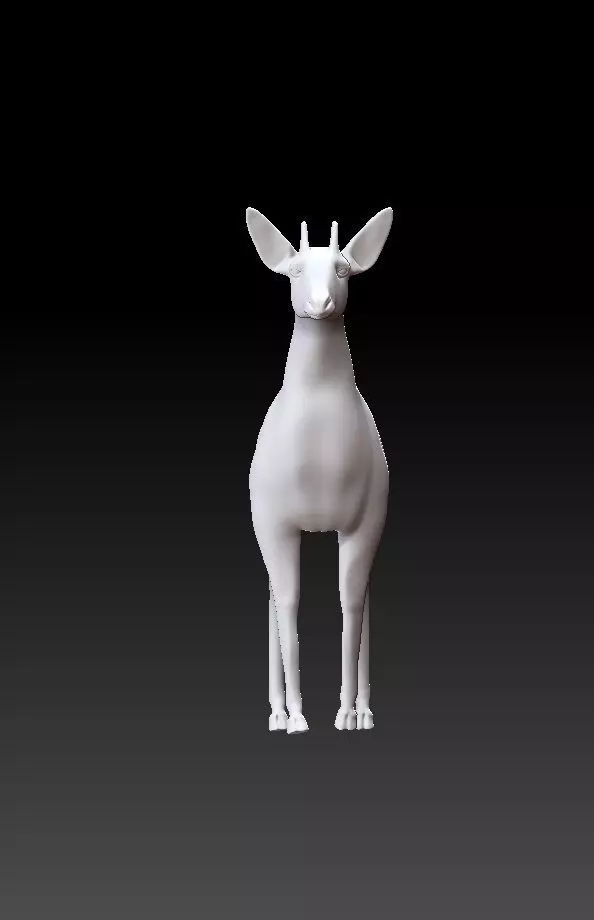 okapi deer 3D model_0
