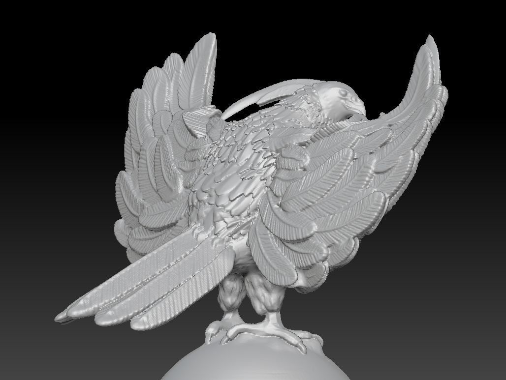 SAMRUK - Monument in the city of Qazaqstan 3D model_6