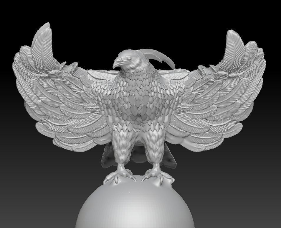 SAMRUK - Monument in the city of Qazaqstan 3D model_4