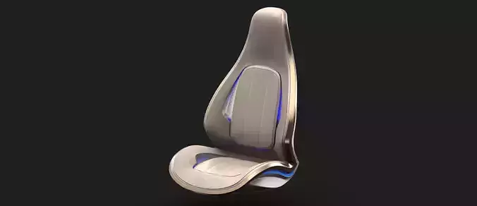 concept futuristic chair 3D model