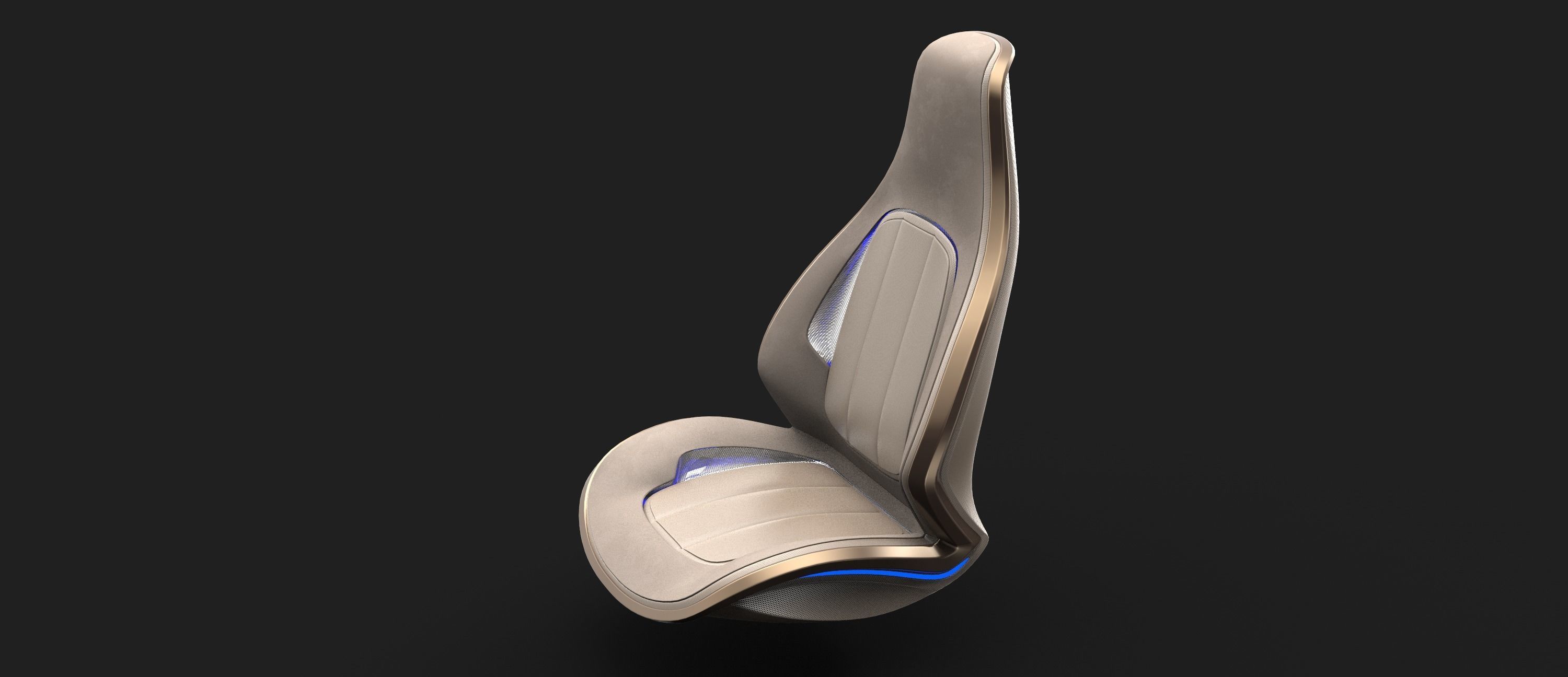 concept futuristic chair 3D model_9