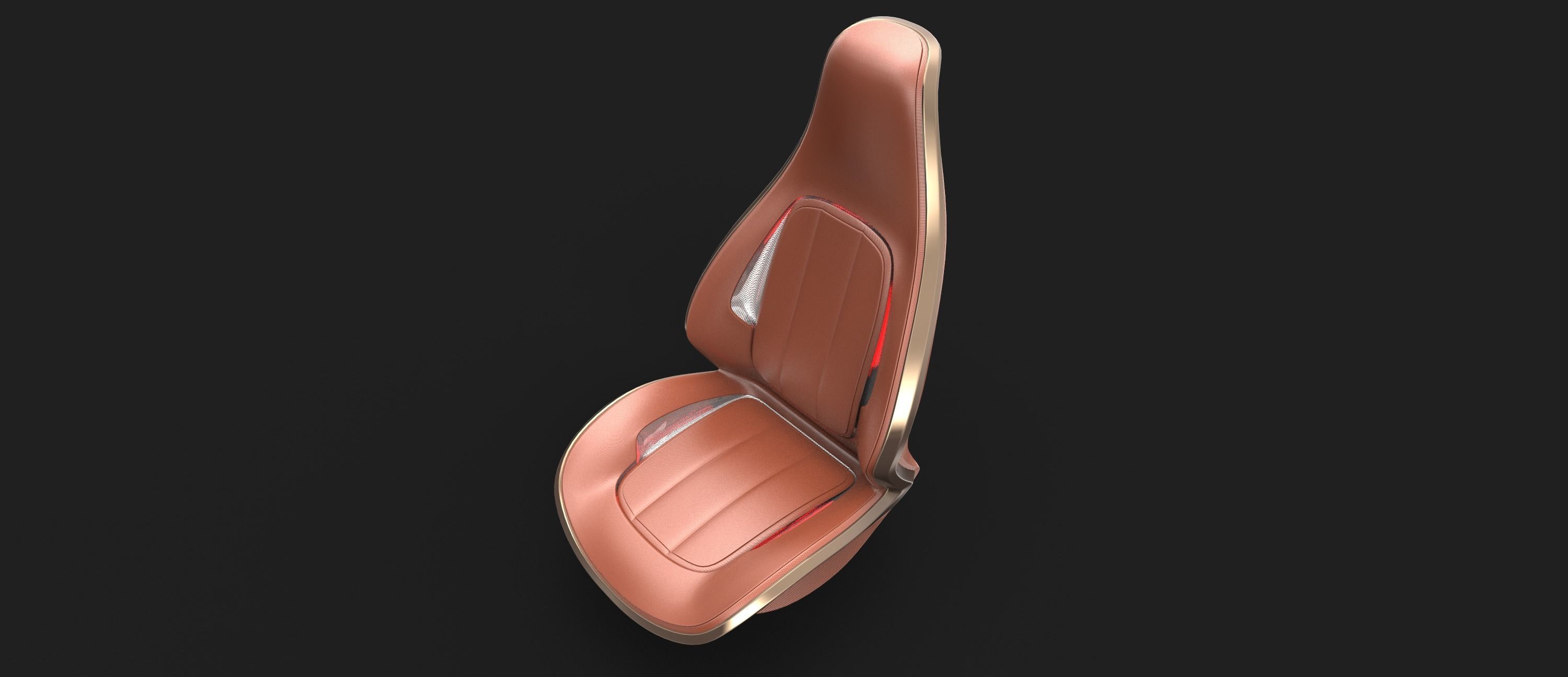 concept futuristic chair 3D model_2