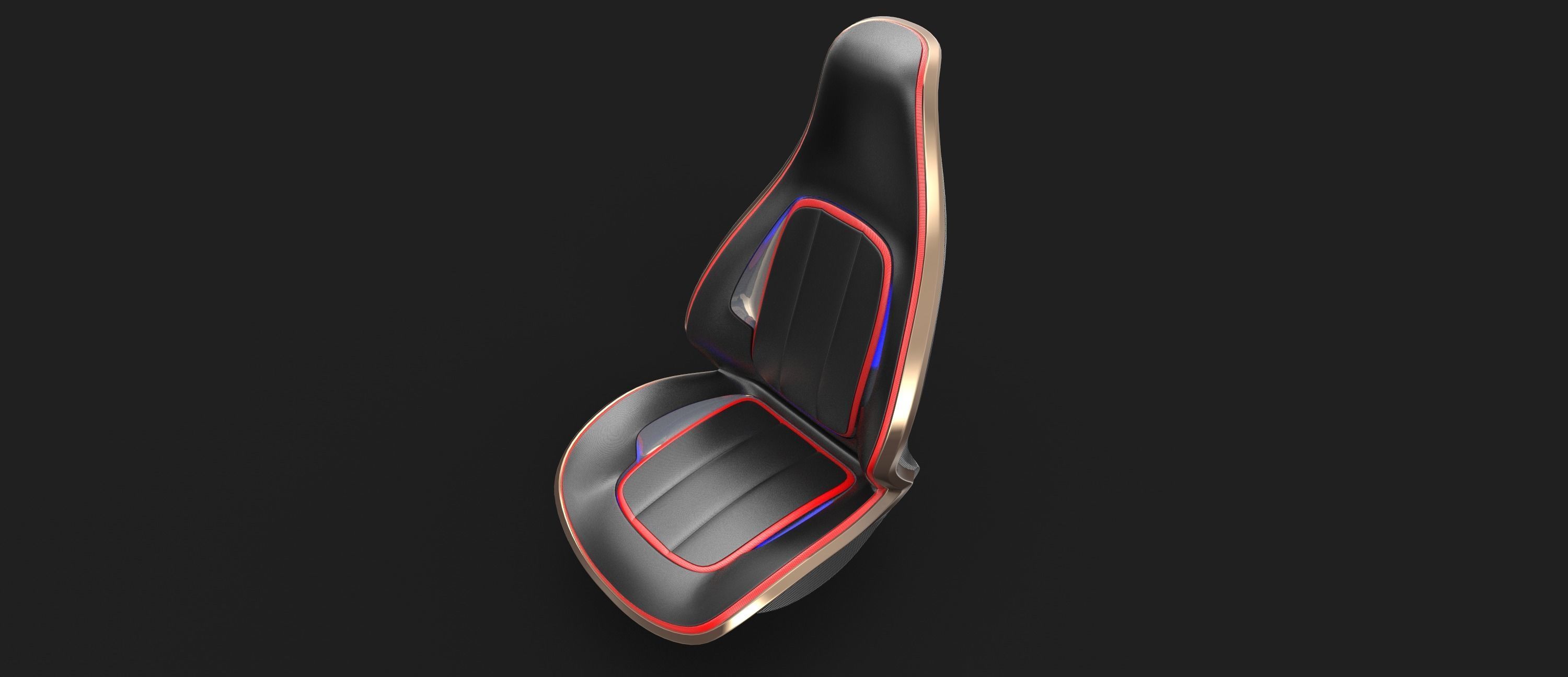 concept futuristic chair 3D model_3