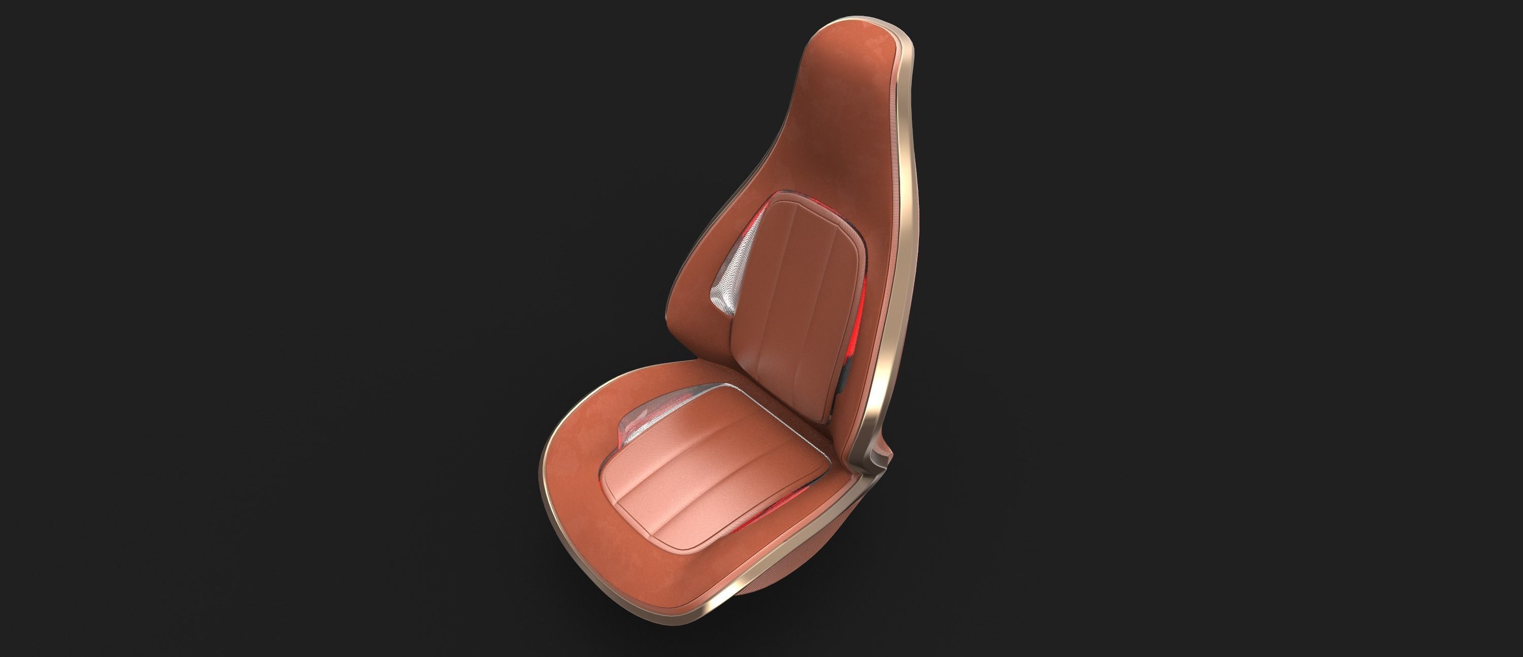 concept futuristic chair 3D model_1