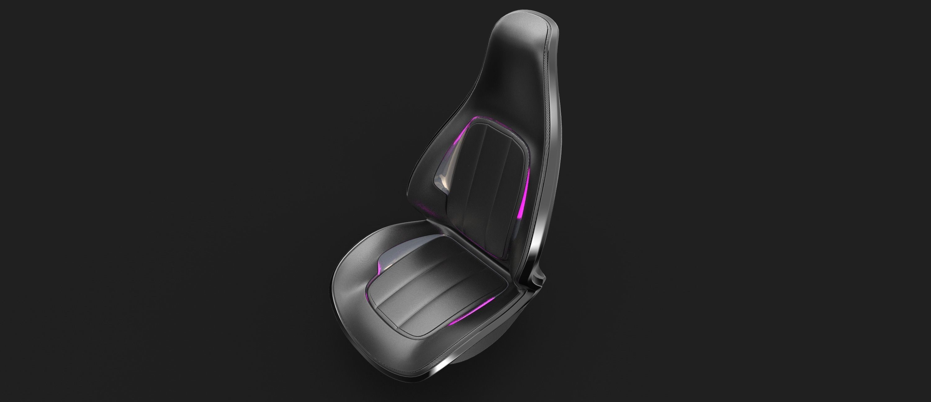 concept futuristic chair 3D model_5