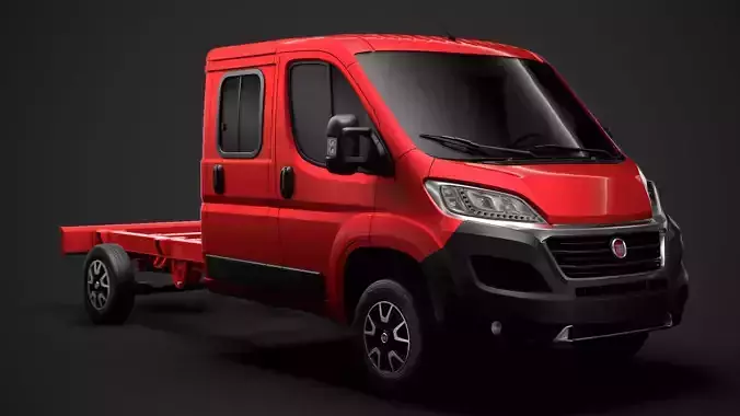 Fiat Ducato Chassis Truck Crew Cab 4035WB 2020