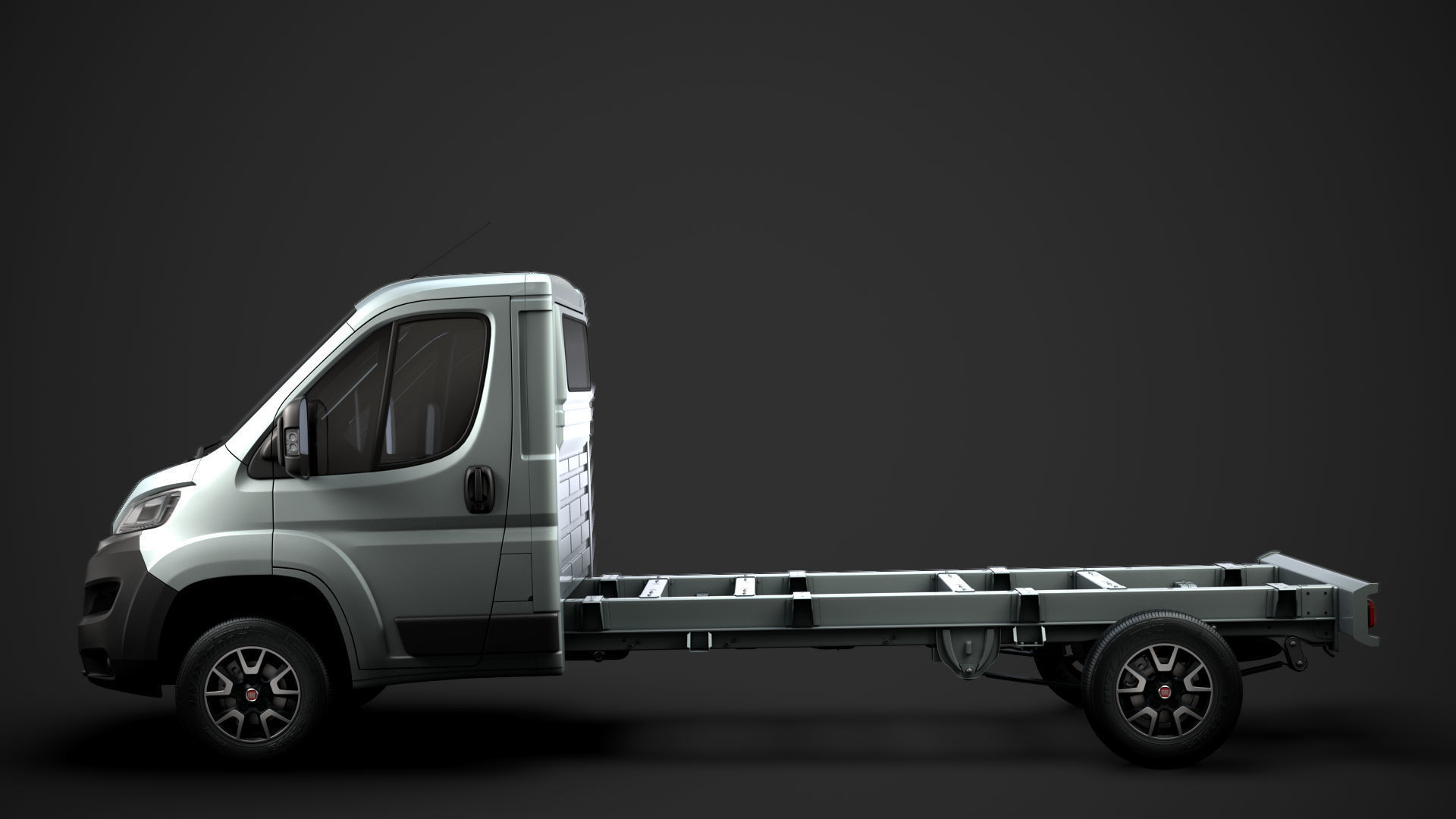 Fiat Ducato Chassis Truck Single Cab 4035WB 2020 3D model_5