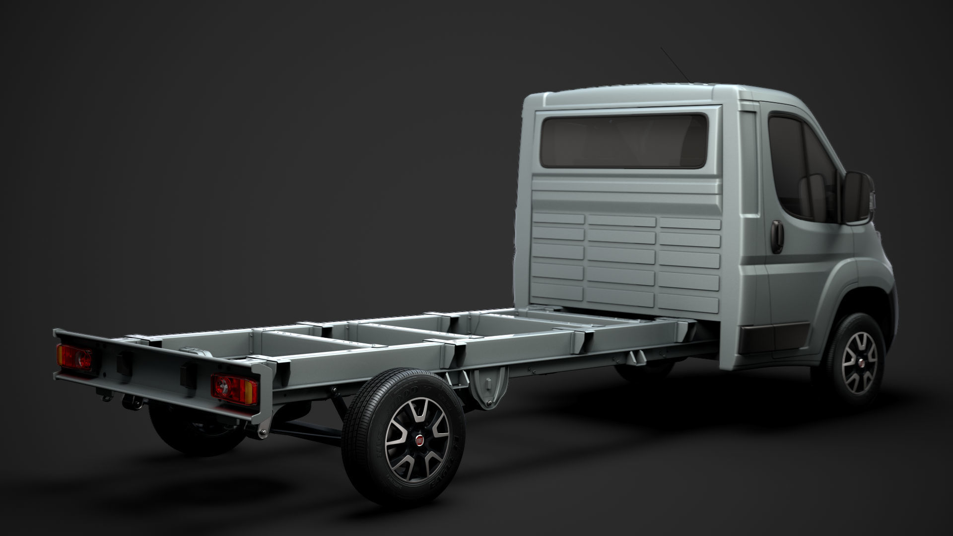 Fiat Ducato Chassis Truck Single Cab 4035WB 2020 3D model_2