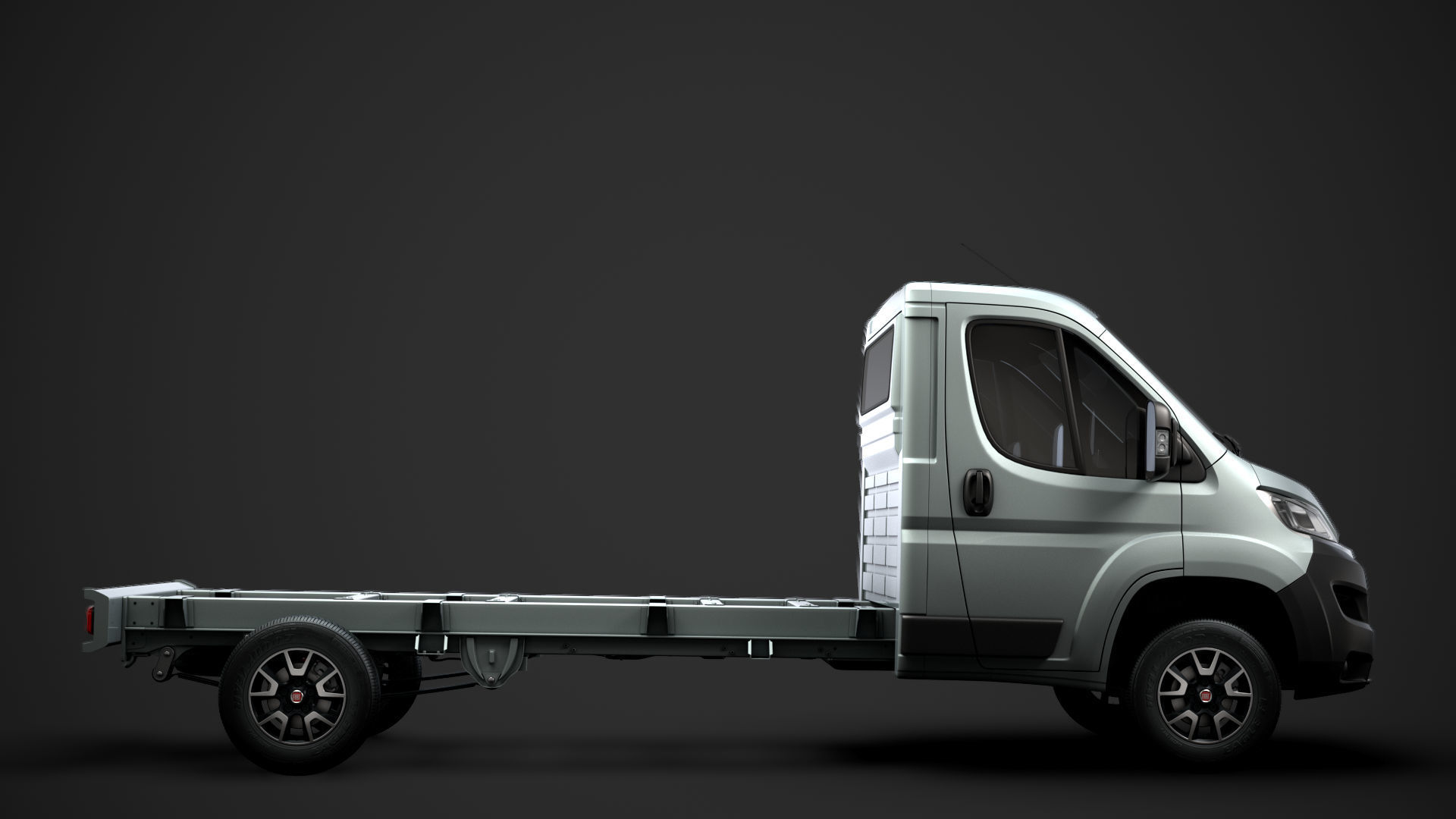 Fiat Ducato Chassis Truck Single Cab 4035WB 2020 3D model_1