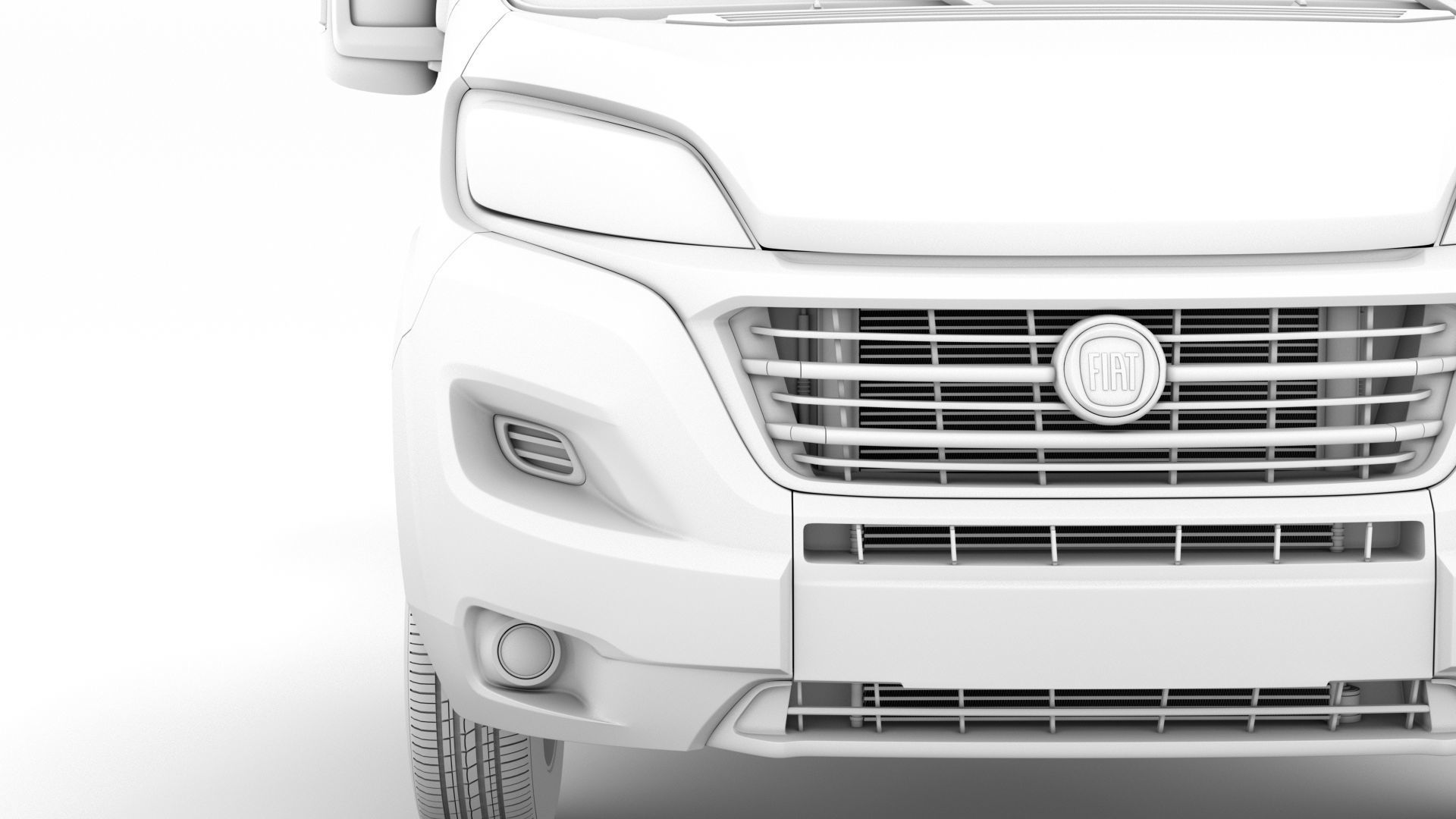 Fiat Ducato Chassis Truck Single Cab 4035WB 2020 3D model_20