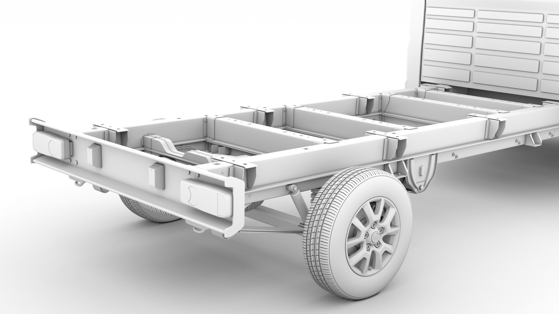 Fiat Ducato Chassis Truck Single Cab 4035WB 2020 3D model_24