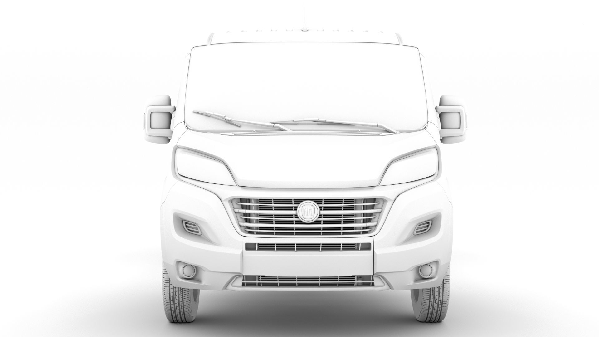 Fiat Ducato Chassis Truck Single Cab 4035WB 2020 3D model_23