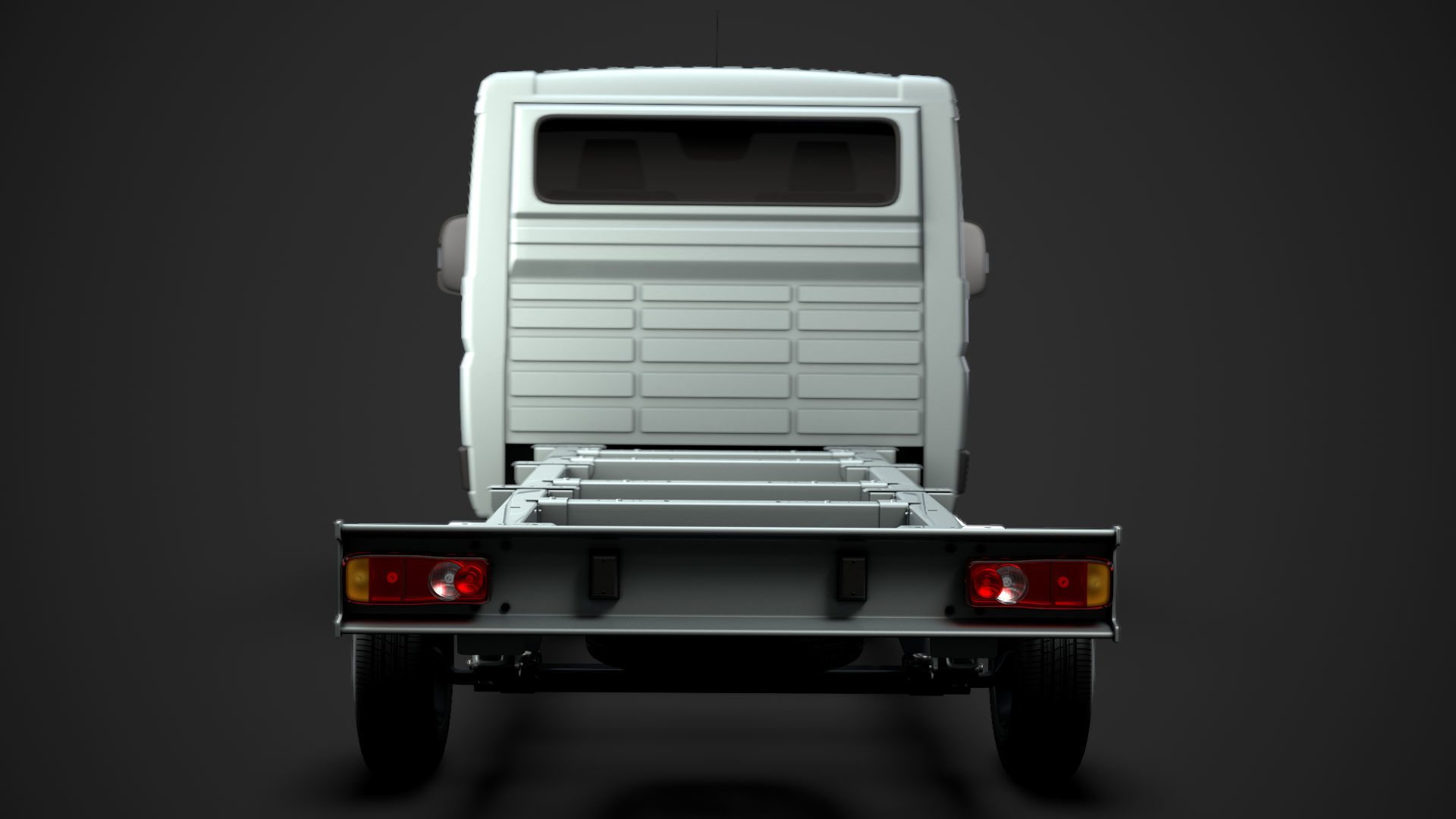 Fiat Ducato Chassis Truck Single Cab 4035WB 2020 3D model_13