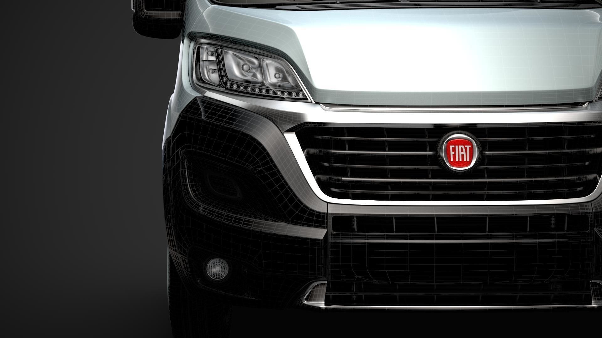 Fiat Ducato Chassis Truck Single Cab 4035WB 2020 3D model_34