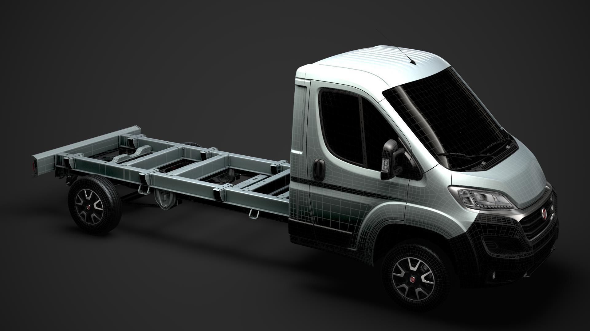 Fiat Ducato Chassis Truck Single Cab 4035WB 2020 3D model_40