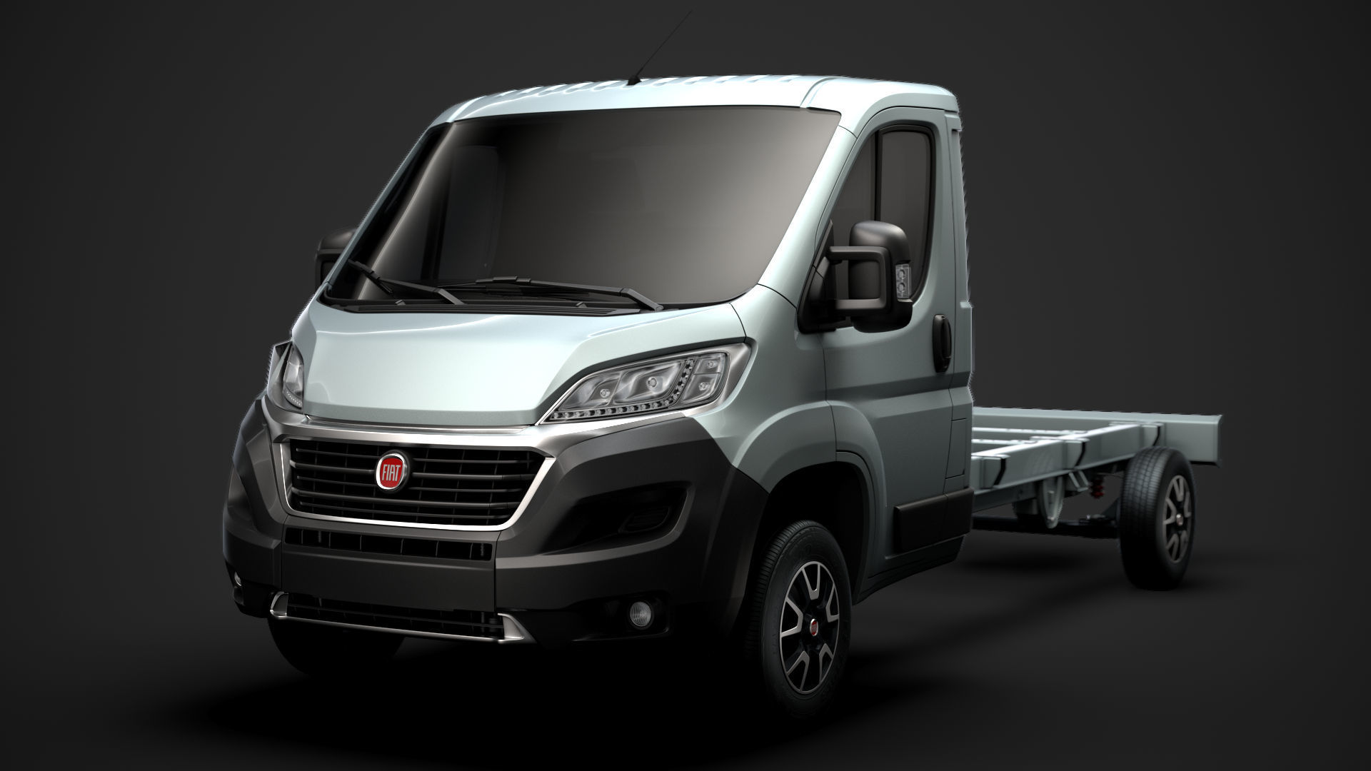 Fiat Ducato Chassis Truck Single Cab 4035WB 2020 3D model_8