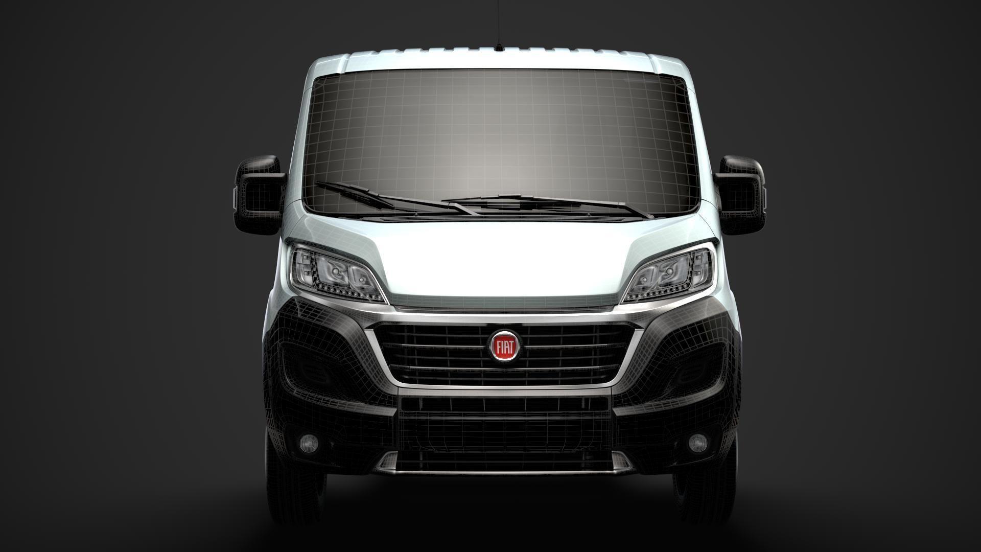 Fiat Ducato Chassis Truck Single Cab 4035WB 2020 3D model_37