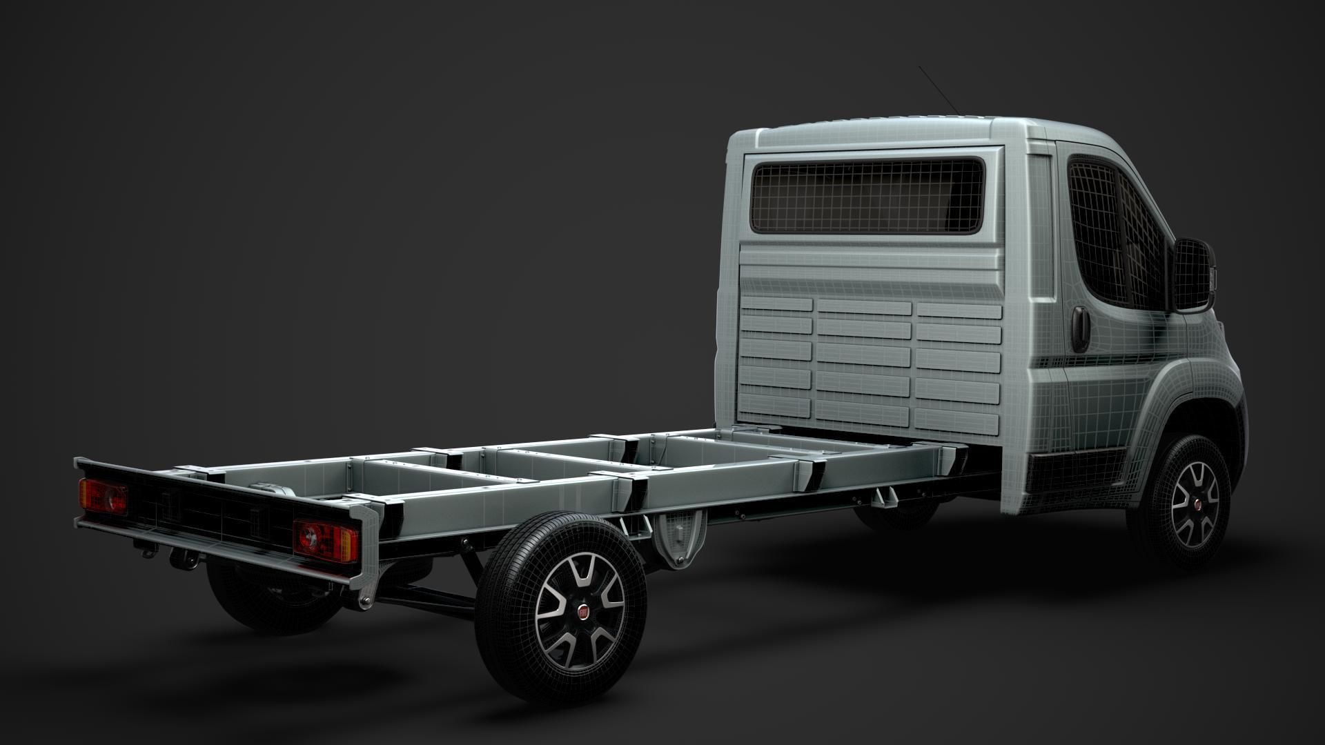 Fiat Ducato Chassis Truck Single Cab 4035WB 2020 3D model_30