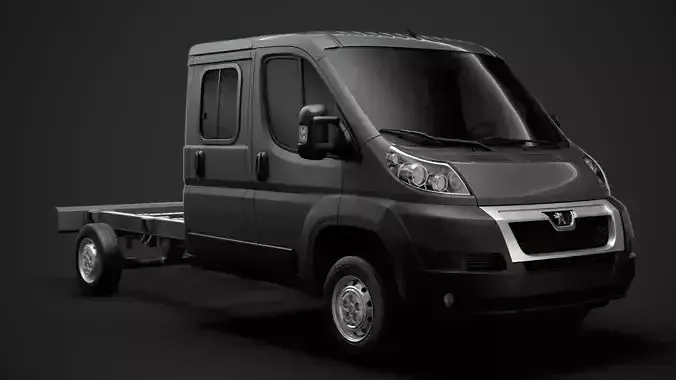 Peugeot Manager Chassis Truck Crew Cab 4035WB 2014