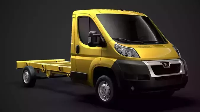 Peugeot Manager Chassis Truck Single Cab 4035WB 2014