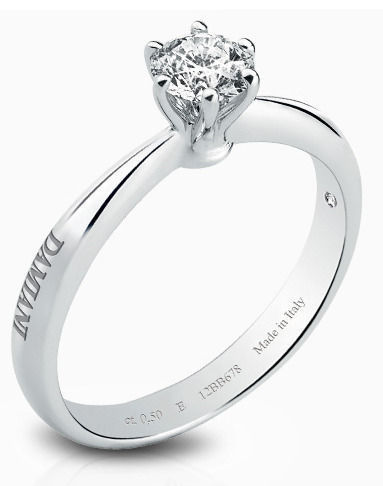 Ring engagement with sapphire Free 3D print model_1
