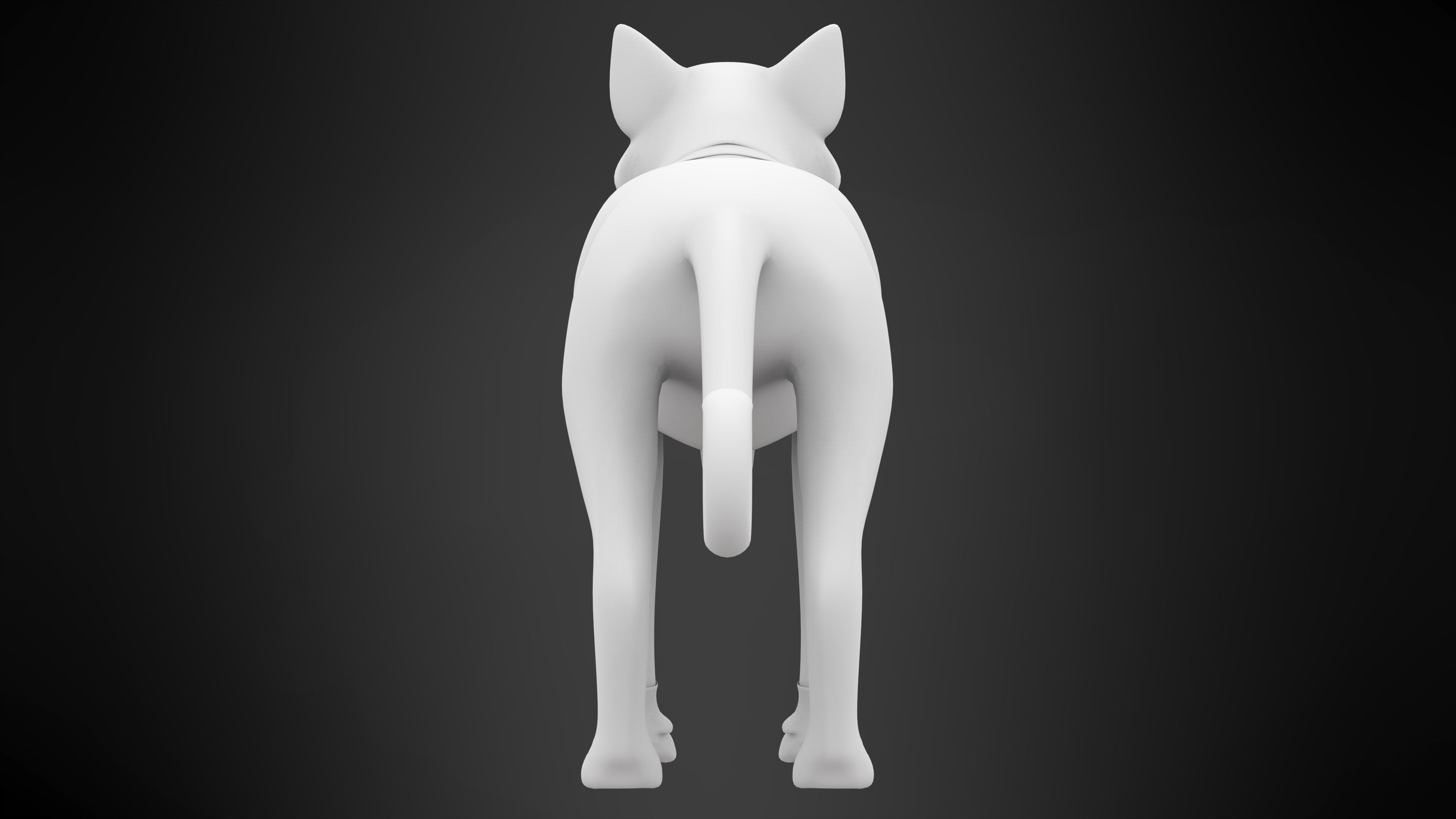 TF2 Spy Cat Low-poly 3D model_8
