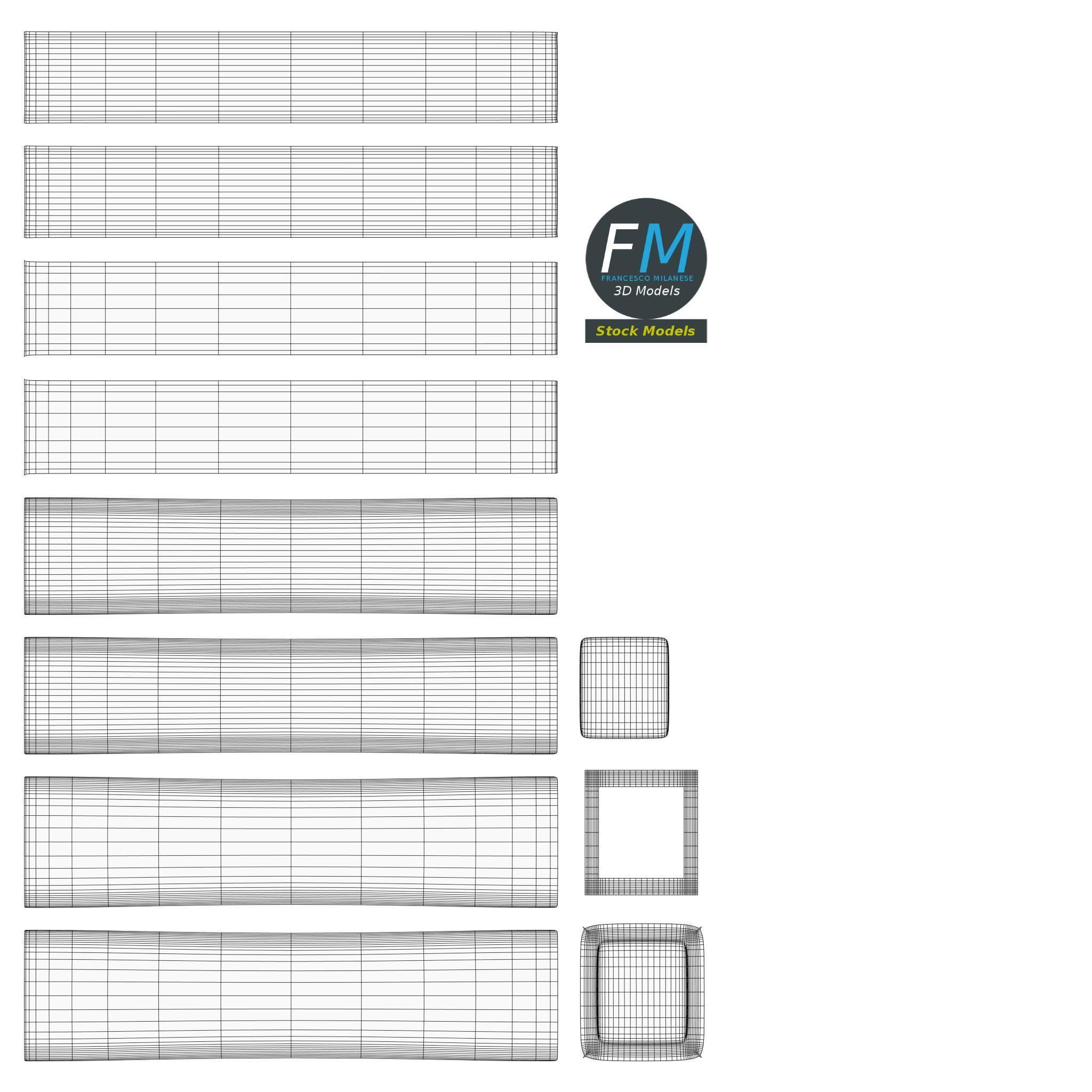 Travel toothbrush 3D model_11