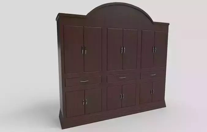 Wooden Wardrobe