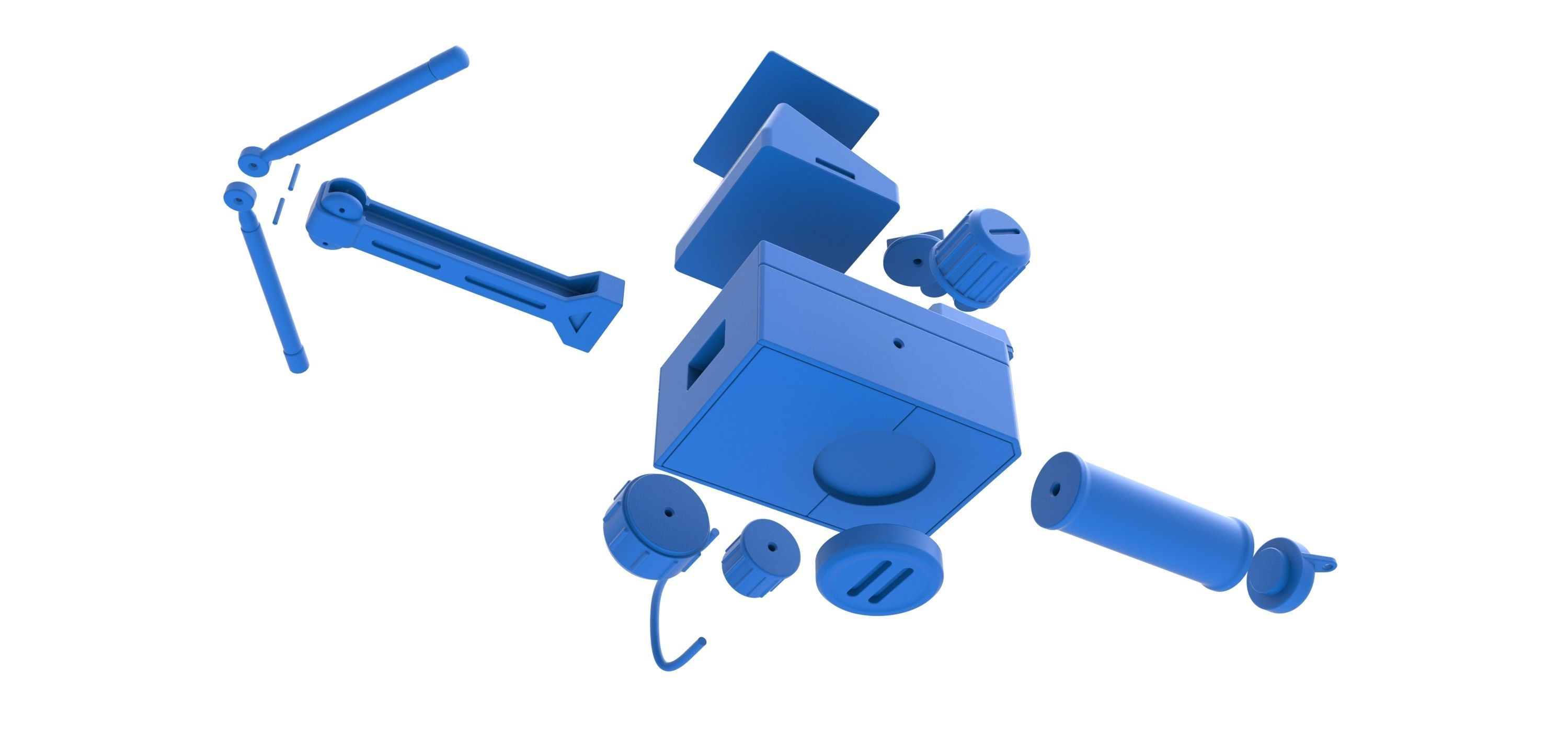 Cosplay Psychokinetic Energy Meter from Ghostbusters 3D print model_24