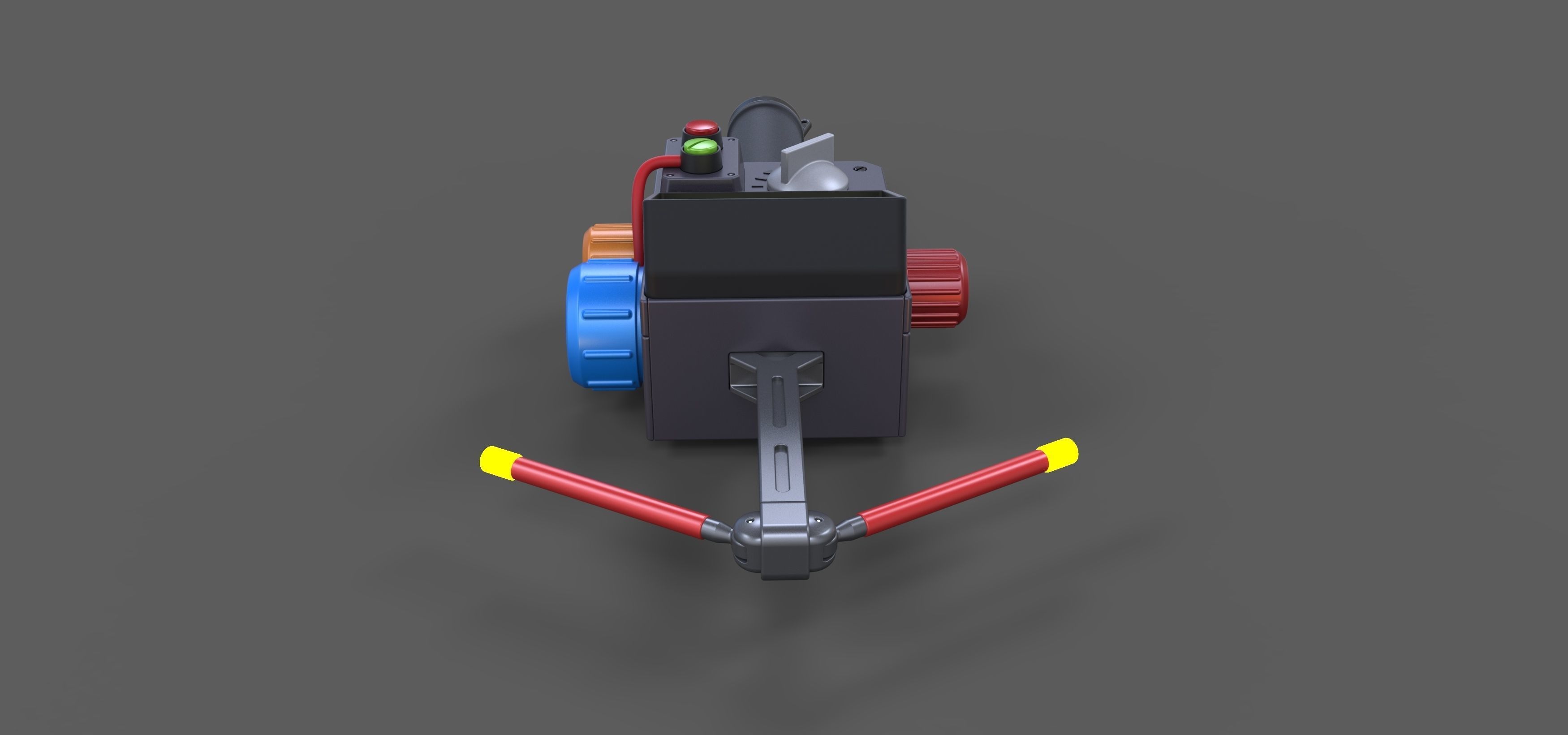 Cosplay Psychokinetic Energy Meter from Ghostbusters 3D print model_15