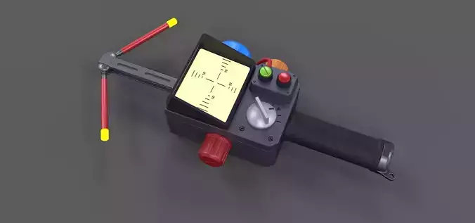 Cosplay Psychokinetic Energy Meter from Ghostbusters 3D print model