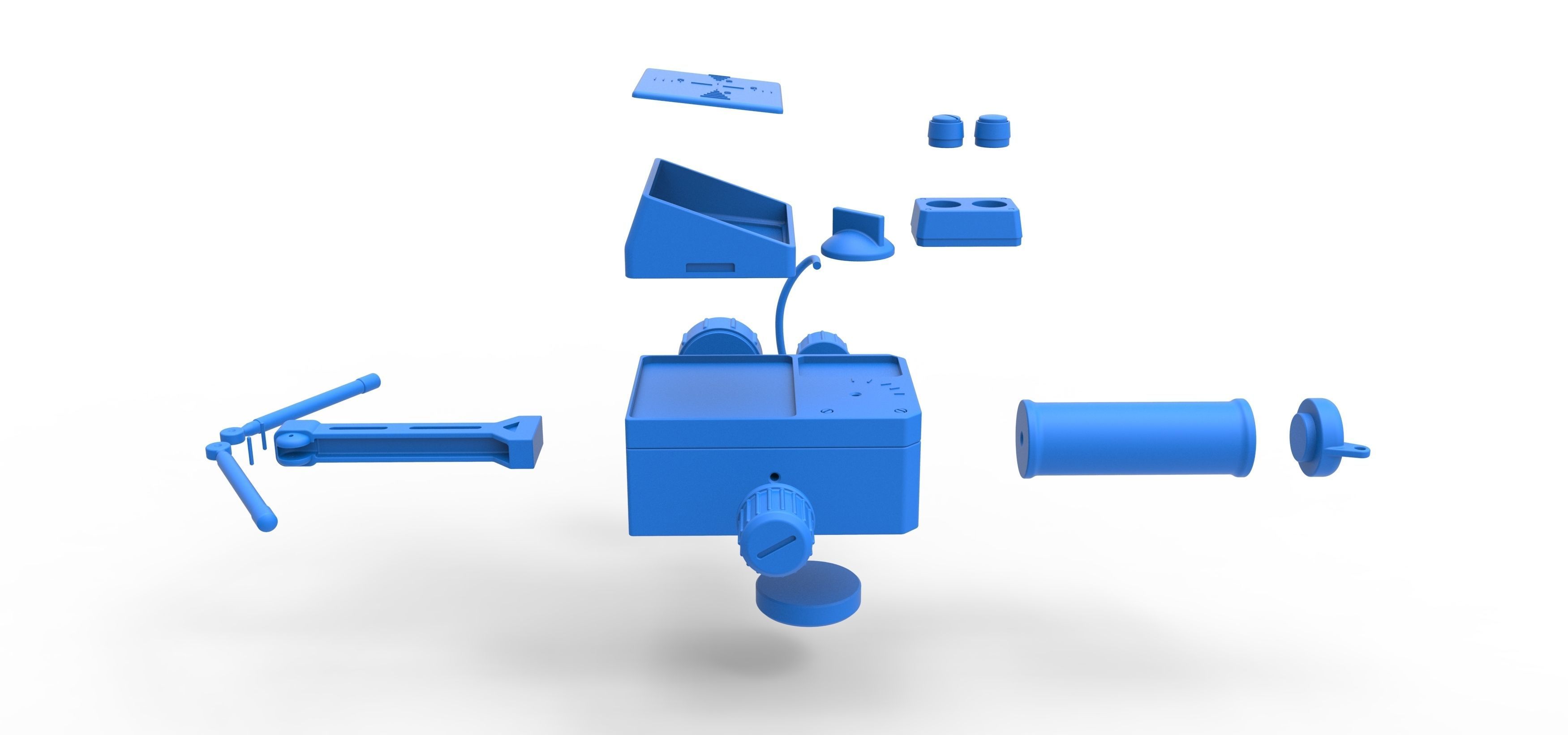 Cosplay Psychokinetic Energy Meter from Ghostbusters 3D print model_20