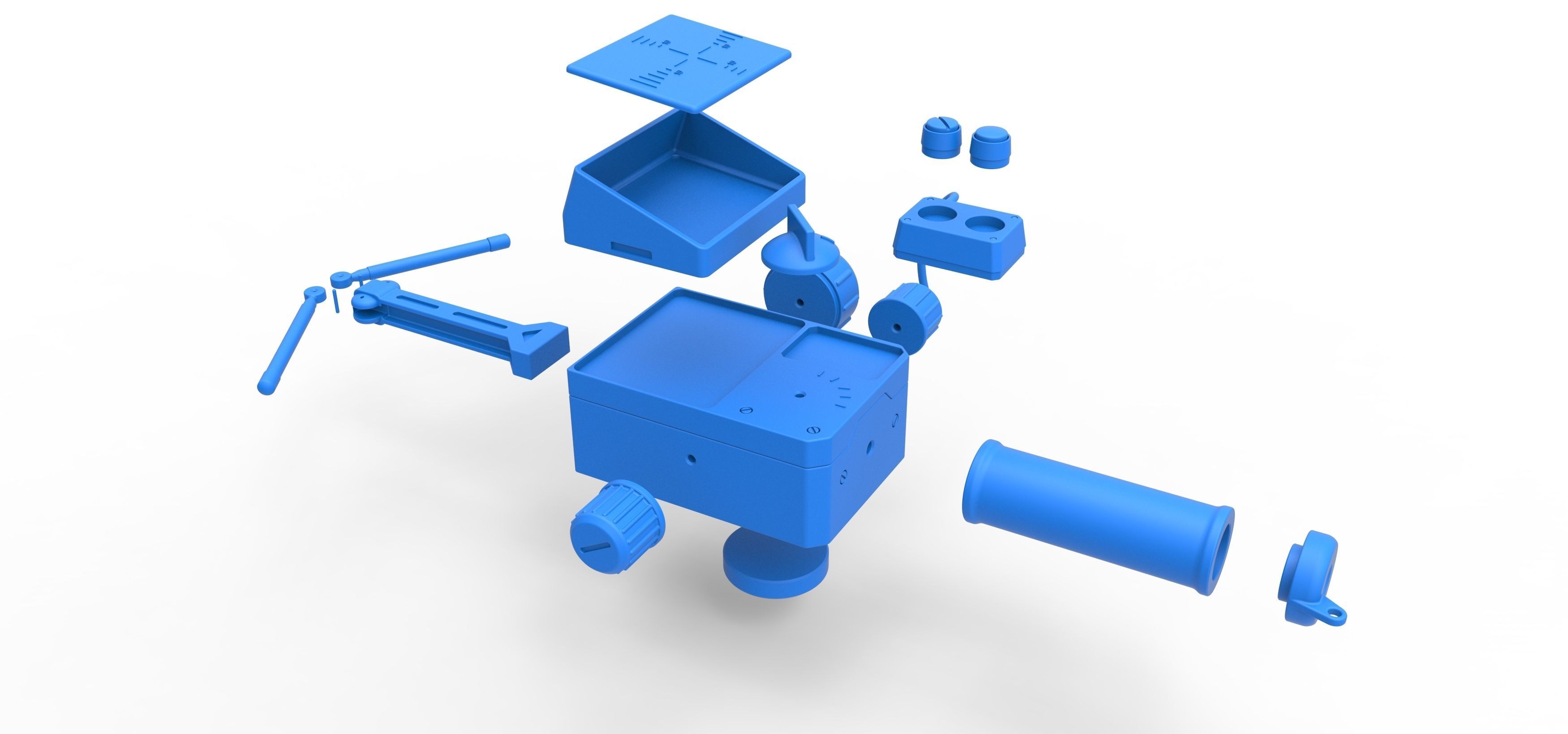 Cosplay Psychokinetic Energy Meter from Ghostbusters 3D print model_19