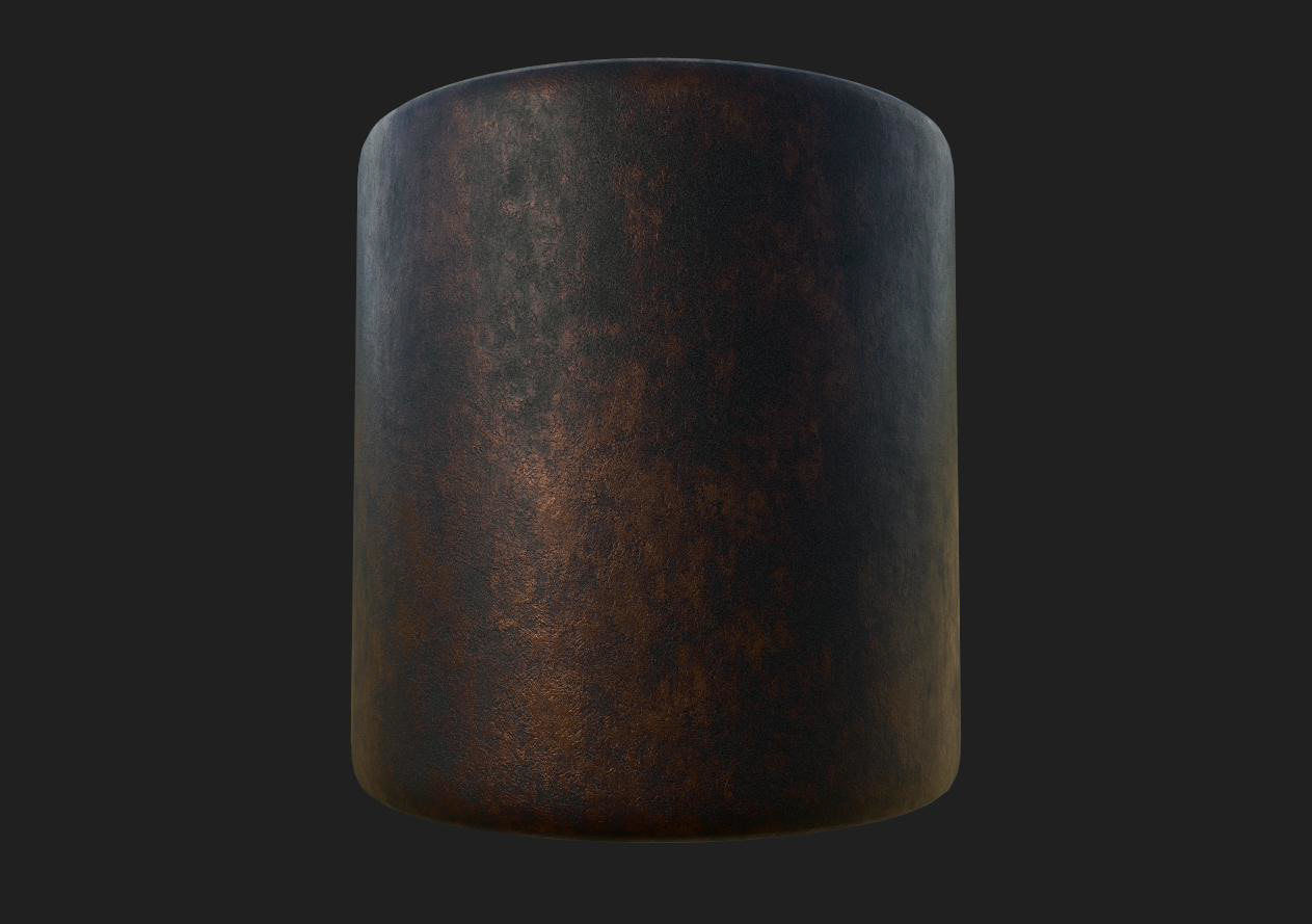 Rough Leather PBR Texture Texture_3