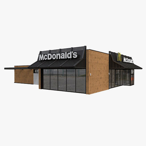 McDonalds Restaurant 3D model