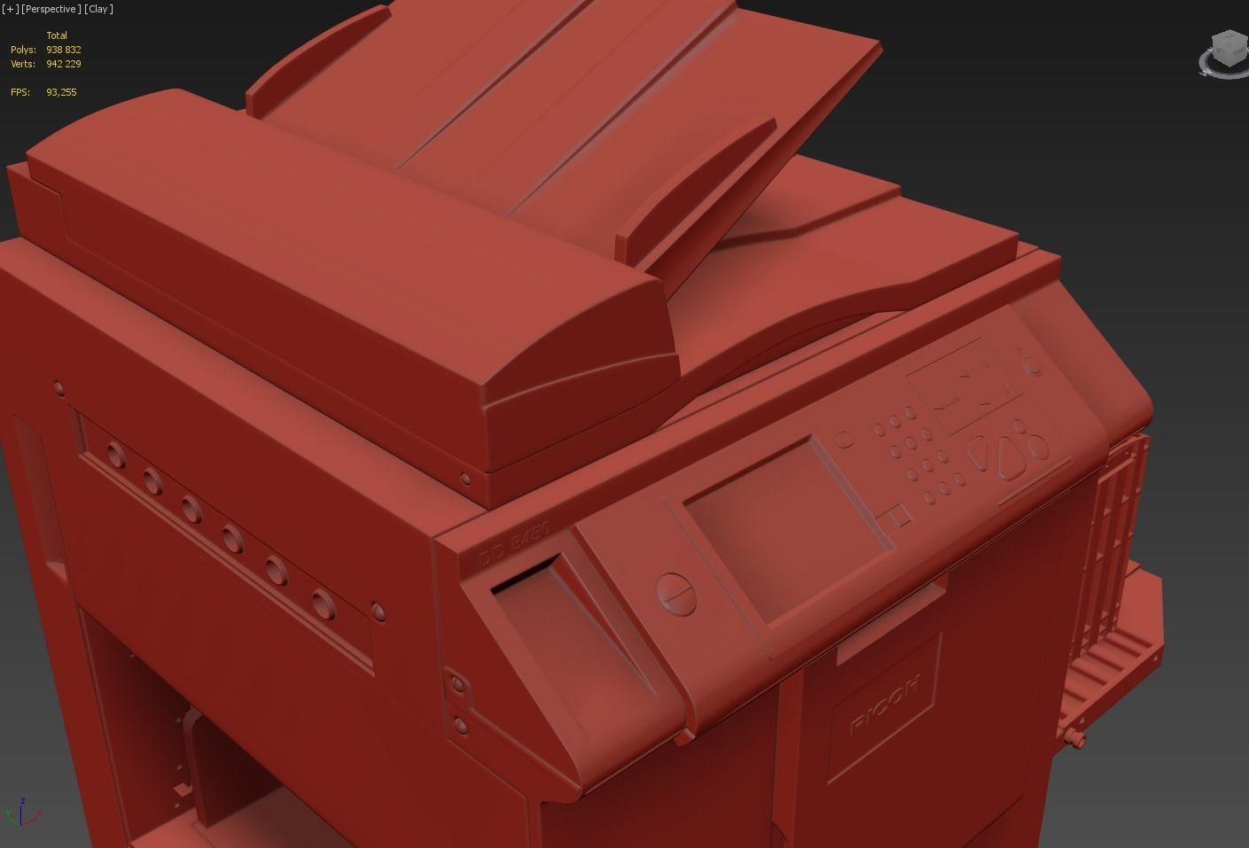 RICOH Priport DD 5450 3D model_6