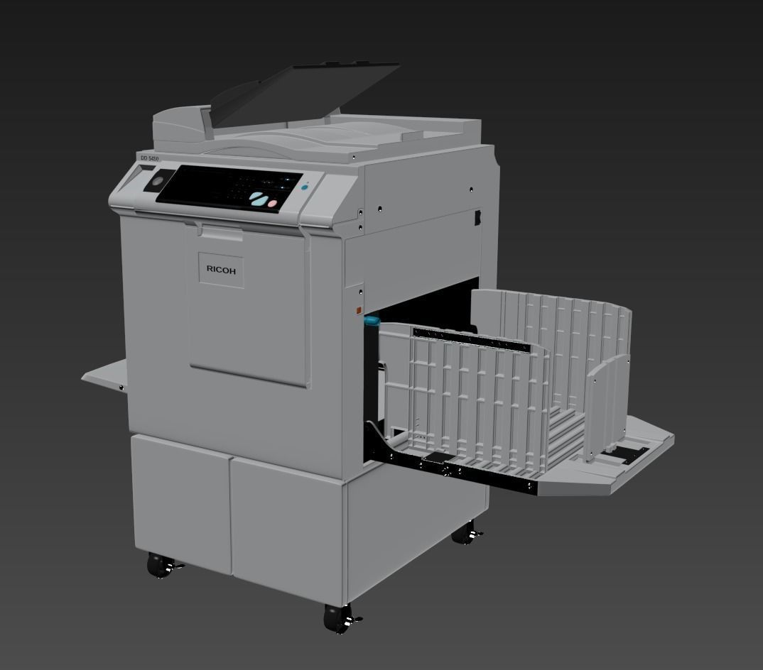 RICOH Priport DD 5450 3D model_2