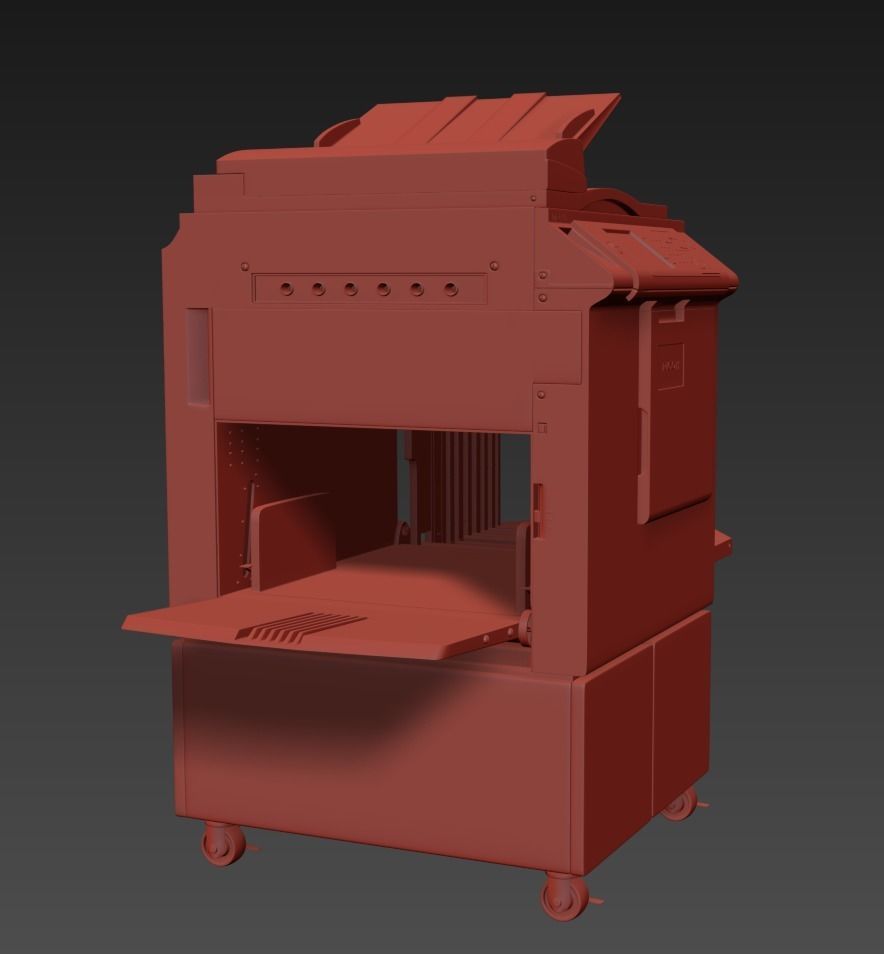 RICOH Priport DD 5450 3D model_4