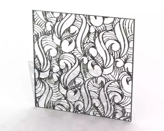 Leaves painting 3D print model