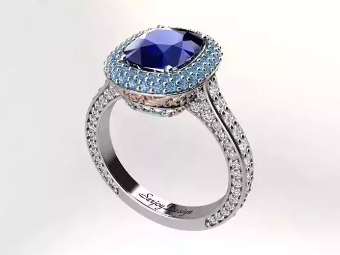 3DM Format Engagement rings rhinoceros 3d jewelry design