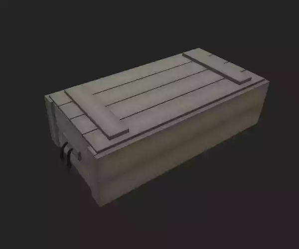 Stylized Army Crate