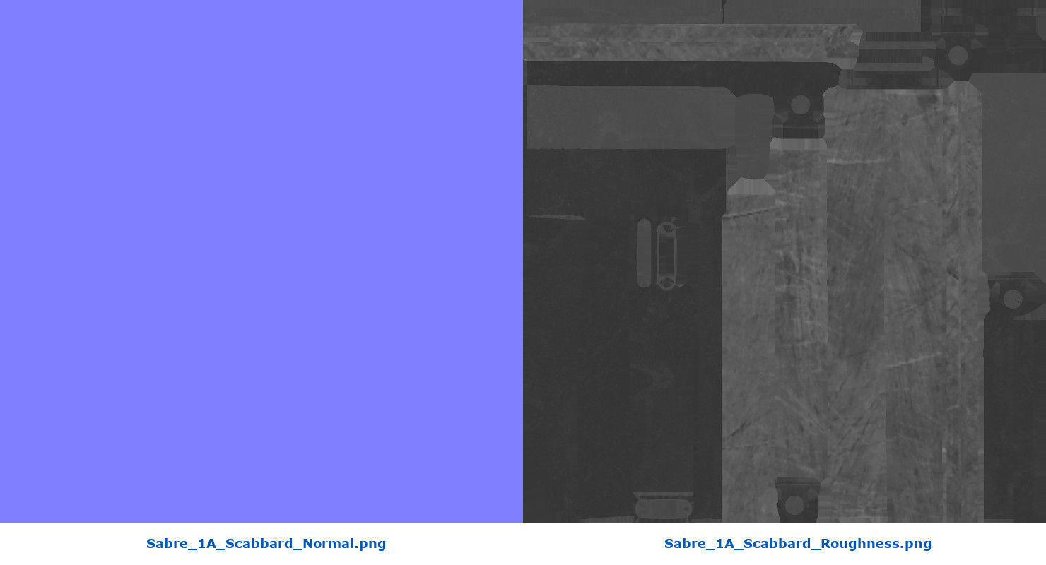 Sabre 1A Low-poly 3D model_12